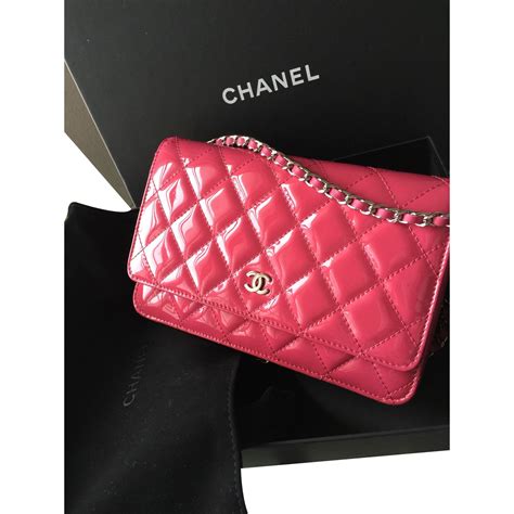 pochette chanel rose|Chanel vintage clutch with chain.